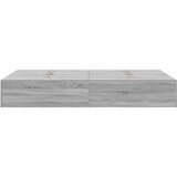 Krevet s ladicama Siva Sonoma 120 x 200 cm Konstruirano drvo | Eponuda.ba