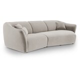Cosmopolitan Design Bež baršunasti kutna garnitura Tokyo – | shoptok.hr