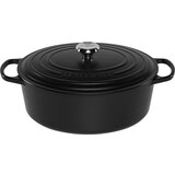 Le Creuset signature oval roaster black 33 cm | shoptok.hr