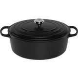 signature oval roaster black 33 cm