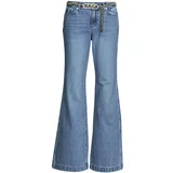 Michael Kors Jeans flare FLARE CHAIN BELT DNM JEAN Modra