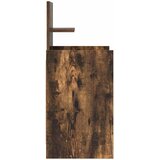  Noćni ormarić s 2 ladice dimljeni hrast 38x34x80 cm | Eponuda.ba