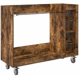 Golf ormar s kotačem Jednobojno Dimljeni hrast 120 x 45 x 98 cm | shoptok.hr