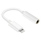Max Mobile Audio adapter Lightning na 3,5 mm za iPhone, bijeli Slike