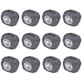  LED reflektor na solarni pogon u obliku kamena 12 kom | Eponuda.com