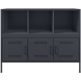  Komoda antracit 100,5 x 39 x 79 cm čelik | shoptok.hr