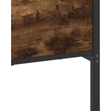 Metalni okvir kreveta bez madraca boja hrasta 183x213 cm | shoptok.hr