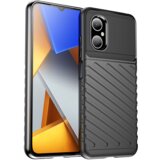 Onasi Silikonski ovitek Tunder Armor za Poco M5 - črn | Shoptok.si