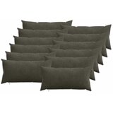  Presvlaka za jastuk 12 pcs HEERLEN Antracit 40 x 80 cm Kord - Antracit 40 x 80 cm 12 Slike