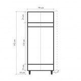 Hanah home garderober lidya 2 902