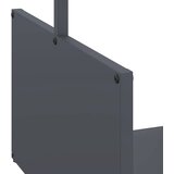  Stalak za drva antracit 40x40x40 cm hladno valjani čelik | shoptok.hr