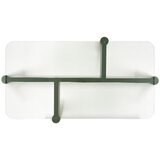 noo.ma Zeleni stolić za kavu sa staklenom pločom stola 55x105 cm Kob – | shoptok.hr