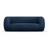 Cosmopolitan Design Modra sedežna garnitura iz tkanine bouclé 210 cm Essen – Cene