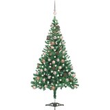  Umjetno osvijetljeno božićno drvce s kuglicama 180 cm 564 grane | Eponuda.com
