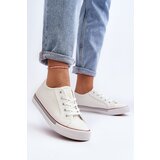 PE1 Women's Sneakers Made of Eco Leather White Lirean Cene