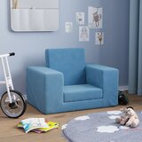  Dječja fotelja plava od mekanog pliša | shoptok.hr