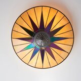 Endon 70240 - stropna svetiljka tiffany dark star 2xE27/40W/230V pr. 49 cm | Eponuda.com