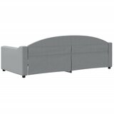  Dnevni krevet svjetlosivi 90 x 200 cm od tkanine | shoptok.hr