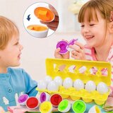 Woopie Montessori slagalica jaja : uskladi oblike i boje | shoptok.hr