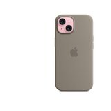 Apple iPhone 15 Silicone Case with Magsafe- Clay, (21348495) | Shoptok.si