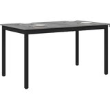  Jedilne mize 140 x 80 x 75 cm KOVINA, (5000268808) | Shoptok.si
