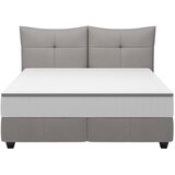 Esposa BOXSPRING POSTELJA 180 cm x 200 cm , usnje siva Slike