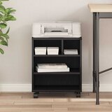  Držač za printer Crni hrast 41 x 32 x 48 cm Konstruirano drvo | shoptok.hr