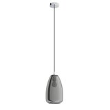 Eglo alobrase visilica/1, e27, prom 200, krom/crno prozirno | shoptok.hr