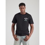 Billabong Majica 'KNOW THE FEELING' voda / svetlo modra / rosé / črna | Shoptok.si