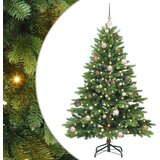  Umjetno božićno drvce s stalakom Zelena 150 cm PE i PVC | shoptok.hr