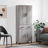  Visoka komoda siva sonome 69 5x34x180 cm od konstruiranog drva | shoptok.hr