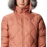 Columbia ICY HEIGHTS II MID LENGTH DOWN JACKET Dámská zimní bunda, boja lososa, veličina | shoptok.hr