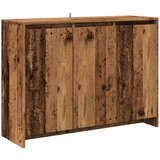 vidaXL Komoda boja starog drva 102 x 33 x 75 cm od konstruiranog drva | shoptok.hr