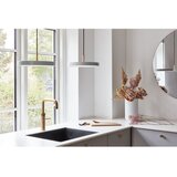 UMAGE Svetlo siva LED viseča svetilka s kovinskim senčnikom ø 31 cm Asteria Mini – | Shoptok.si
