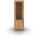 The Beds Vitrina iz masivnega hrasta v naravni barvi 59x188 cm Twig – | Shoptok.si