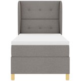 Krevet Krevet s opruga kutije Sivo-smeđa 200 x 100 cm tkanina | Eponuda.com