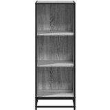 vidaXL Ormar za knjige sivi sonoma 40x35x107,5 cm izrađeno drvo | shoptok.hr