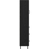  Highboard Crni hrast 34,5 x 34 x 180 cm Konstruirano drvo | shoptok.hr