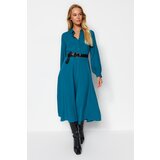 Trendyol Dress - Blue - Shirt dress Trendyol Dress - Blue - Shirt dress Slike