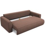 Makamii Ružičasta sklopiva/s prostorom za odlaganje sofa 238 cm Kapua – | shoptok.hr