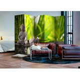 Artgeist PARAVAN 225/172/3 cm siva, svetlo zelena | Shoptok.si