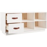 Klupa za cipele bijela 100 x 34x 45 cm od masivne borovine | shoptok.hr