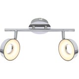 Candellux Lighting LED stropna svjetiljka u sjajno srebrnoj boji 31x10 cm Isla – | shoptok.hr
