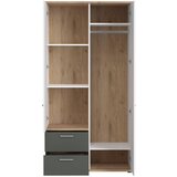 Modern Living Omara S Klasičnimi Vrati Twenty, Bela, Barva Grafita | Shoptok.si