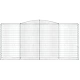 Gabionska košara s lukom 400x50x180/200 cm pocinčano željezo | shoptok.hr