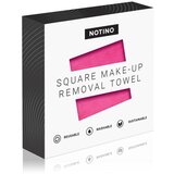 Notino Spa Collection Square Makeup Removing Towel brisača za odstranjevanje ličil odtenek Pink | Shoptok.si