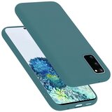 Cadorabo Ohišje, združljiv s Samsungom v tekoči zeleni barvi - zaščitni pokrov iz fleksibilnega silikona TPU, (20587012) Cene