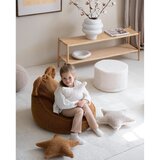 Wigiwama Kremno bel otroški tabure iz tkanine bouclé – | Shoptok.si
