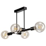  Luster na šipci ASTRID 4xE27/60W/230V crna | Eponuda.com