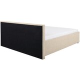 MID.YOU OBLAZINJENA POSTELJA 160 cm x 200 cm , les, kovina, umetna masa, tekstil bež | Shoptok.si